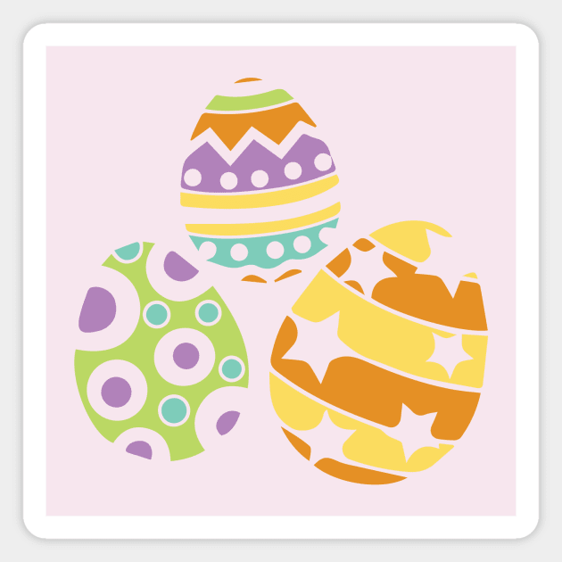 Three eggs Magnet by COLeRIC